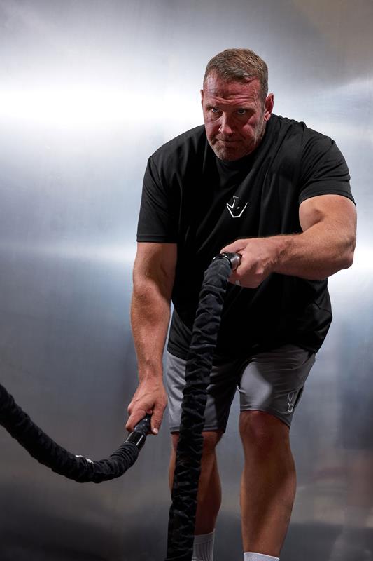 IronRhino Big & Tall Black Performance T-Shirt