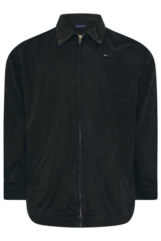 BadRhino Big & Tall Black Canvas Worker Jacket | BadRhino 6