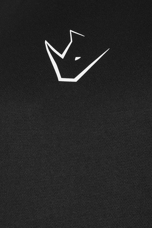 IronRhino Big & Tall Black Performance T-Shirt | BadRhino 3