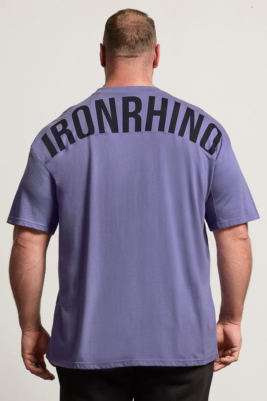 IronRhino Big & Tall Purple Powerhouse T-Shirt | IronRhino 4