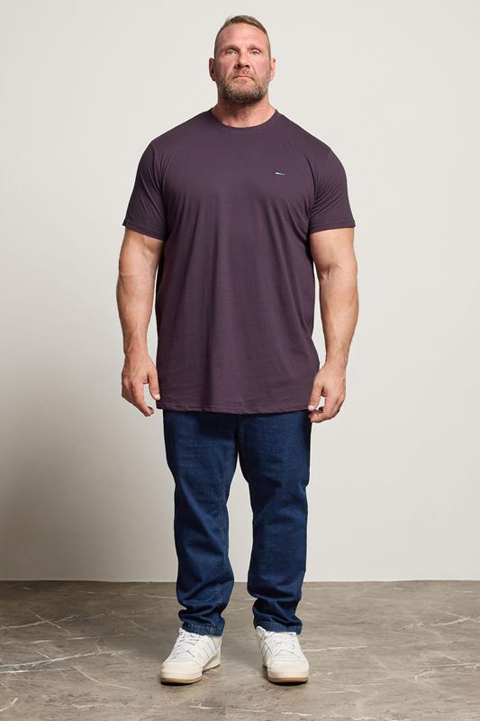 BadRhino Big & Tall Brown/Blue/Red/Green/Purple 5 Pack Core T-Shirts | BadRhino 4
