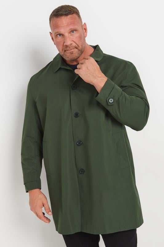 BadRhino Big & Tall Khaki Mac Raincoat | BadRhino 3