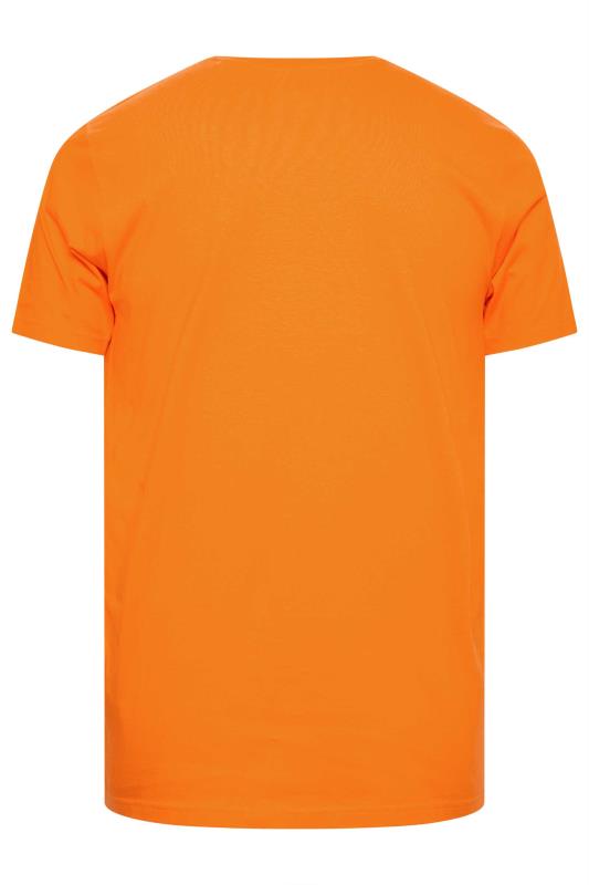 BadRhino Big & Tall Sun Orange Core T-Shirt | BadRhino 3