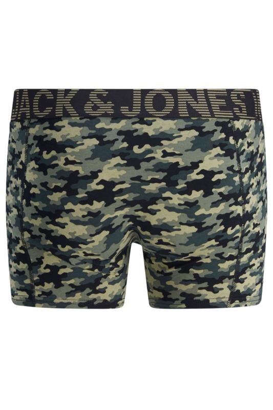 JACK & JONES Big & Tall Black 'Danny' 3 Pack Trunks | BadRhino 8