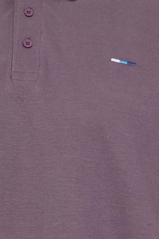 BadRhino Big & Tall Plum Purple Polo Shirt | BadRhino 4