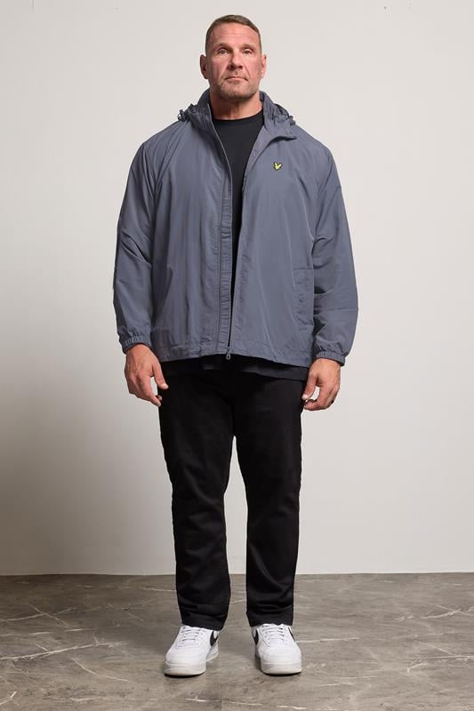LYLE & SCOTT Grey Hooded Jacket | BadRhino 3