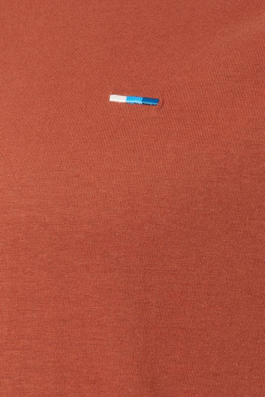 BadRhino Big & Tall Clay Orange Extra Long Core T-Shirt | BadRhino 3