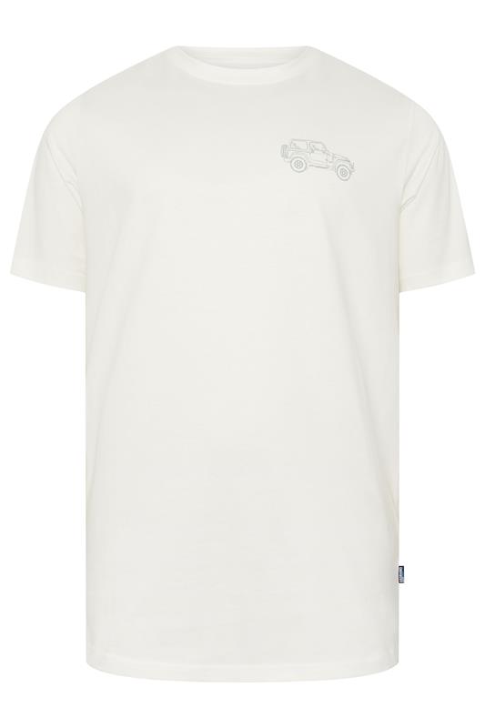BadRhino White 'Forever Off-Roader' Tee | BadRhino 5