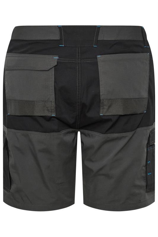 BadRhino Big & Tall Black Workwear Cargo Shorts | BadRhino 7