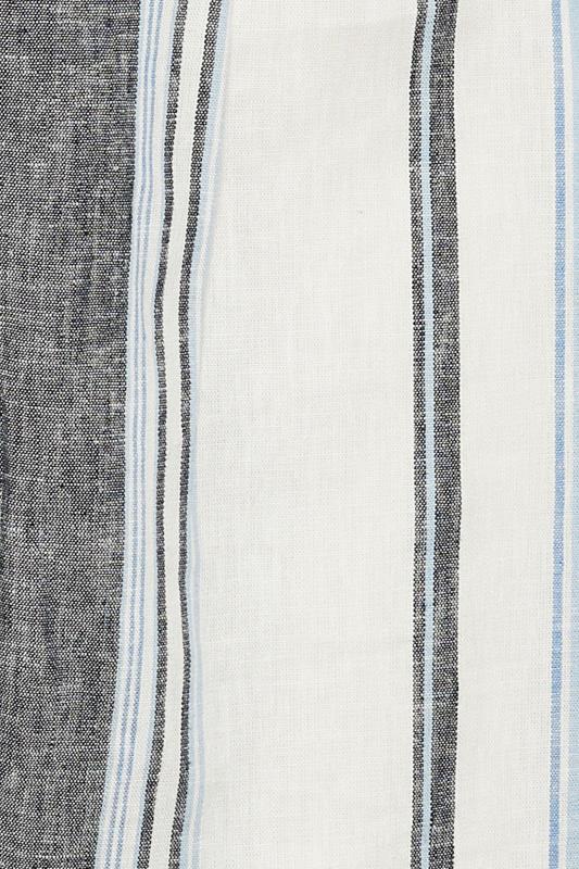 BadRhino Big & Tall Blue Striped Linen Shorts | BadRhino 4