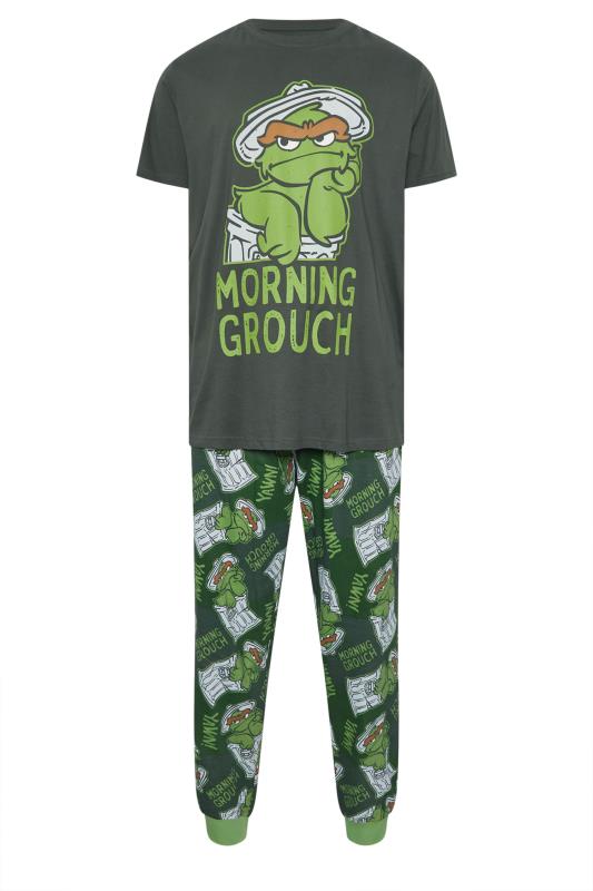 BadRhino Black & Green Grouch Pyjama Set | BadRhino 2