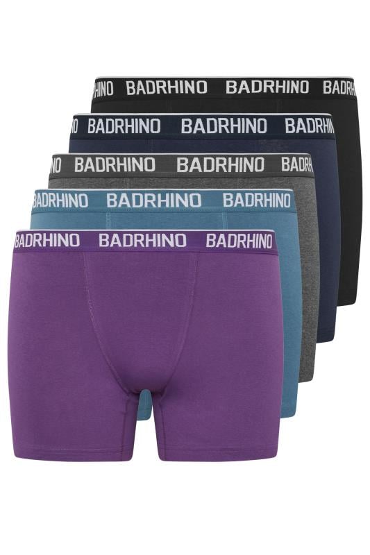 BadRhino 5 PACK Blue & Grey Trunks | BadRhino 4