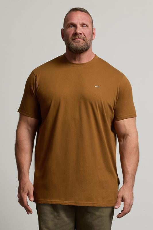 BadRhino Big & Tall Brown/Blue/Red/Green/Purple 5 Pack Core T-Shirts | BadRhino 2