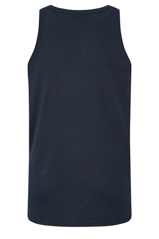 IronRhino Big & Tall Navy Blue 'Rest Day' Vest 7