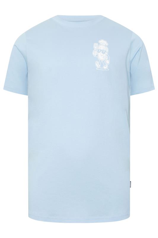 BadRhino Big & Tall Blue 'Meat Grill' Graphic T-Shirt | BadRhino 6