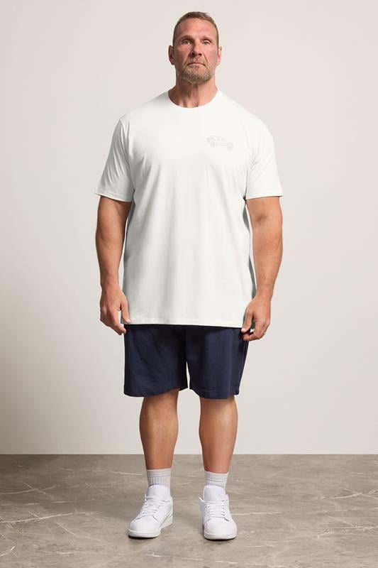 BadRhino White Extra Long 'Forever Off-Roader' Tee | BadRhino 1