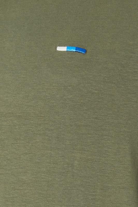 BadRhino Big & Tall Olive Green Lounge Trouser & T-Shirt Set | BadRhino 4