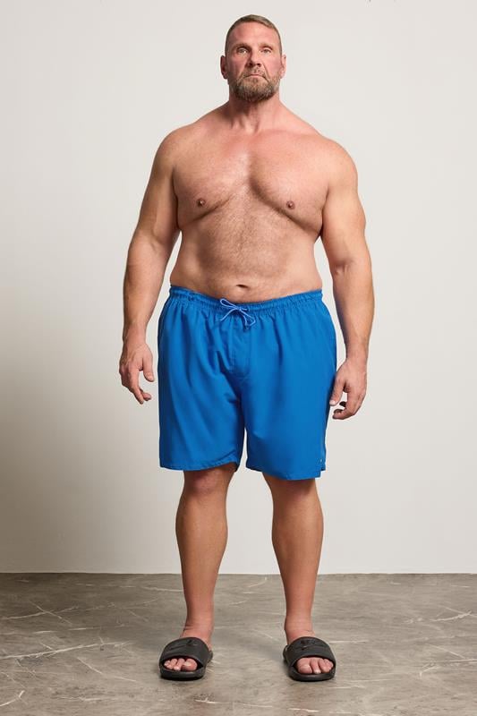 BadRhino Big & Tall Blue Swim Shorts | BadRhino 3