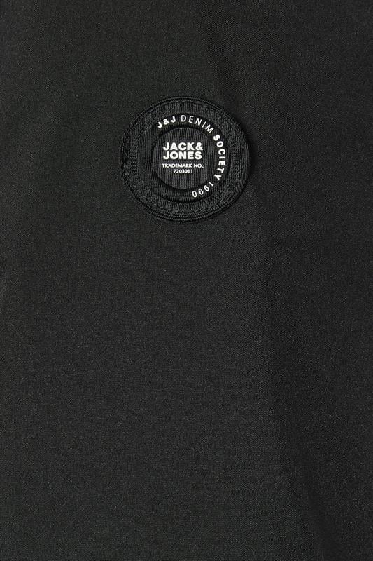 JACK & JONES Big & Tall Black Reversible Puffer Jacket | BadRhino 3
