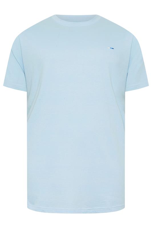 Men's  BadRhino Big & Tall Chambray Blue Extra Long Core T-Shirt