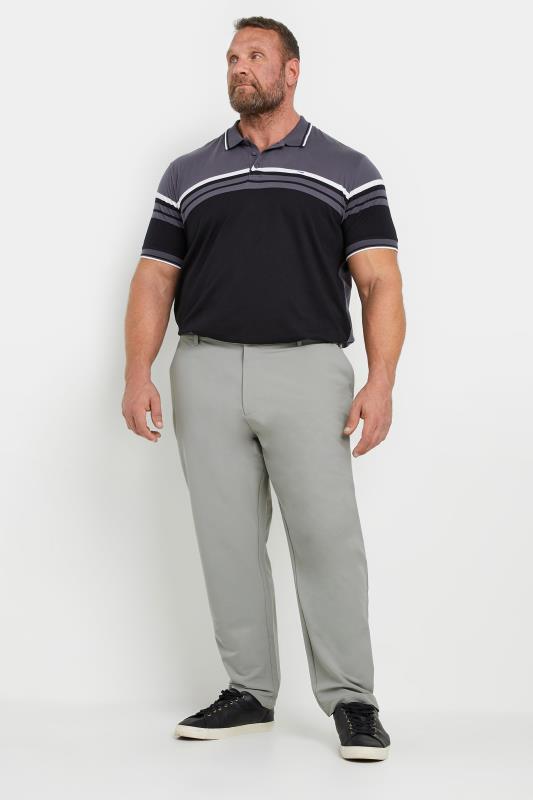 BadRhino Big & Tall Grey Golf Trousers | BadRhino 2