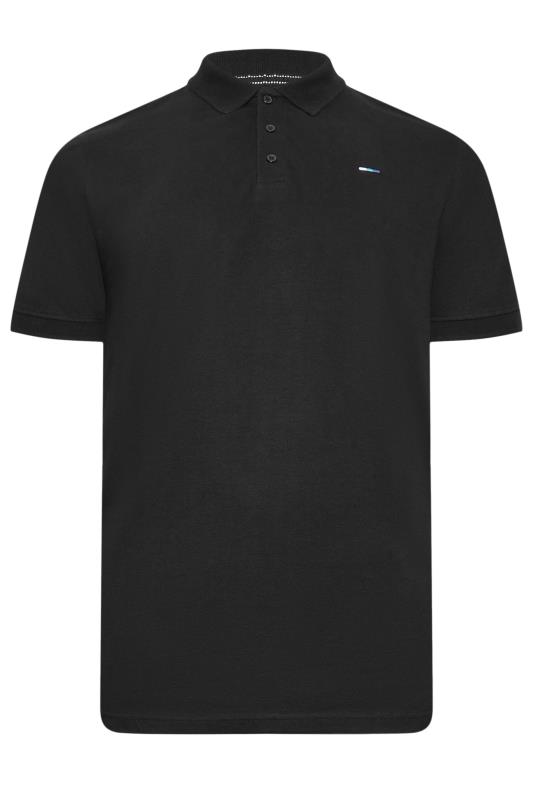 BadRhino Black Extra Long Core Polo Shirt | BadRhino 3