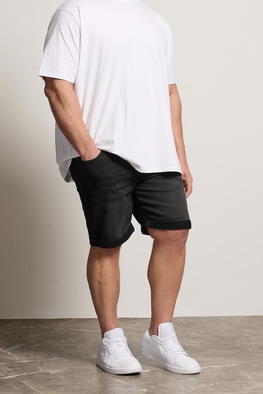 BadRhino Big & Tall Black Ultra Stretch Shorts