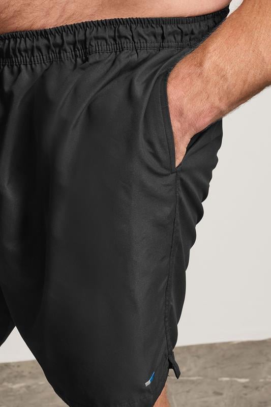 BadRhino Big & Tall Black Swim Shorts | BadRhino  4