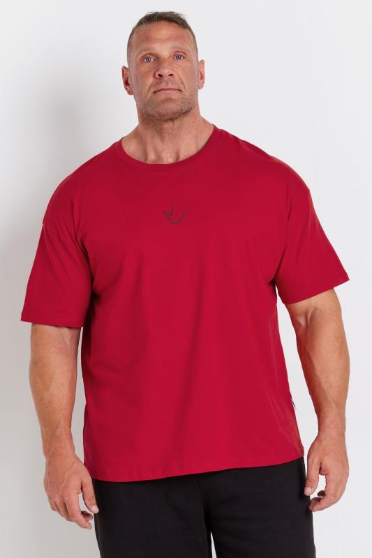 IronRhino Big & Tall Red Rhino Print 'Training Dept' T-Shirt | BadRhino 2