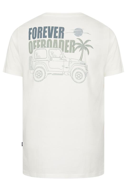 BadRhino White 'Forever Off-Roader' Tee | BadRhino 6