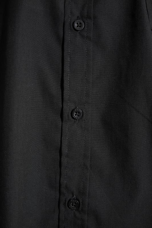 D555 Black Basic Short Sleeve Shirt | BadRhino 4
