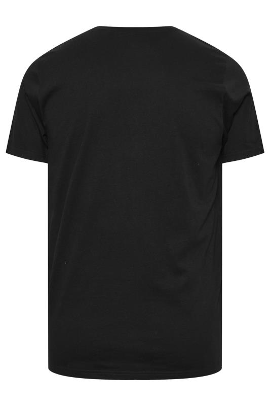BadRhino Big & Tall Black Snake Graphic T-Shirt | BadRhino 4