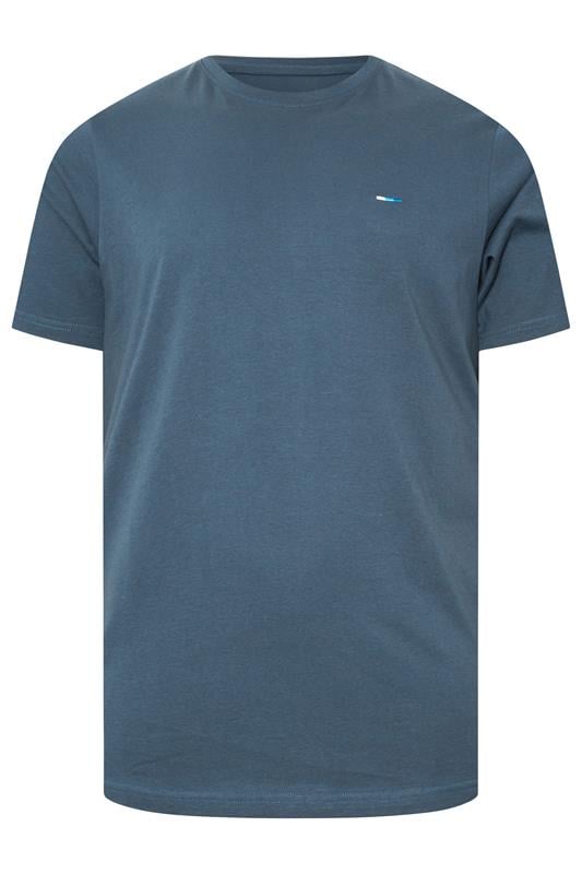 BadRhino Big & Tall Green/Blue/Purple/Cream/Navy Blue 5 Pack Extra Long T-Shirts | BadRhino 6