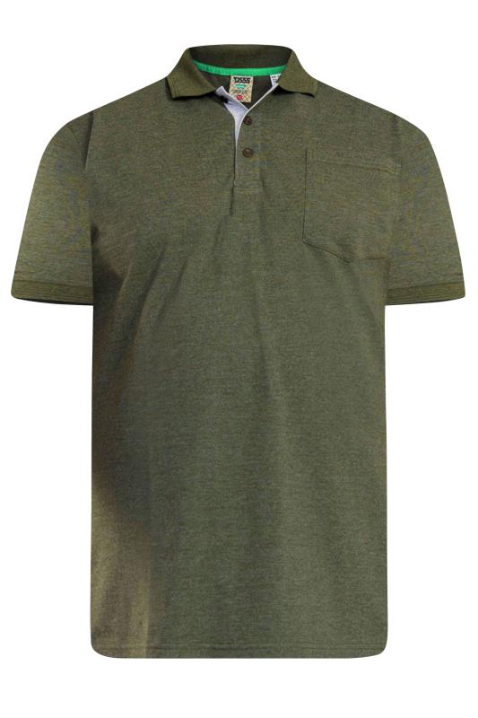 D555 Khaki Basic Polo Shirt | BadRhino 2