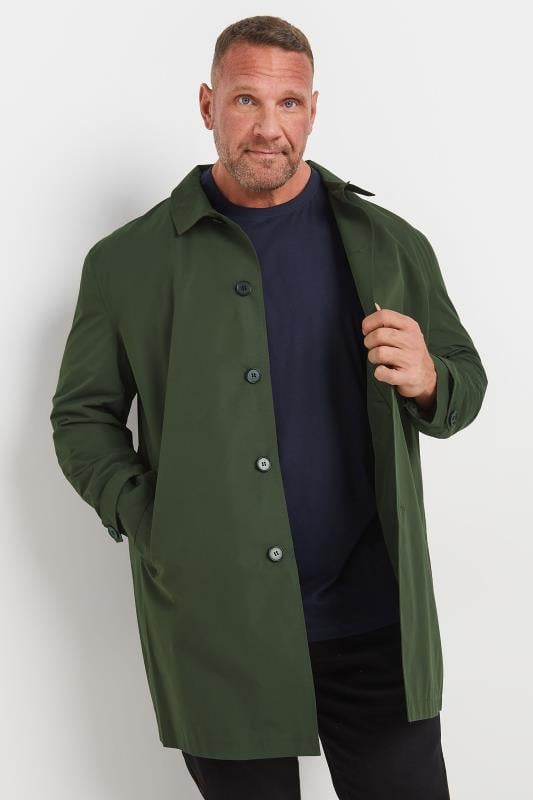 BadRhino Big & Tall Khaki Mac Raincoat | BadRhino 2