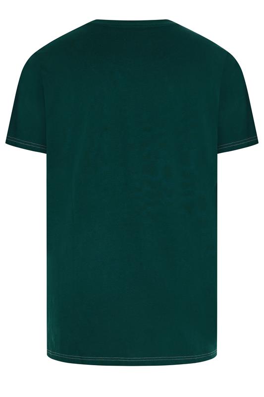 KAM Big & Tall Dark Blue California Customs Graphic Print T-Shirt | BadRhino 2