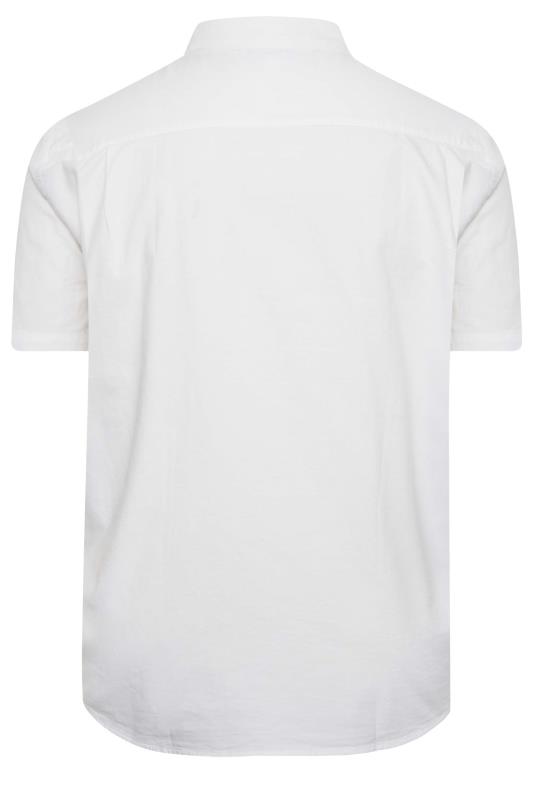 U.S. POLO ASSN. Big & Tall White Short Sleeve Shirt | BadRhino  4