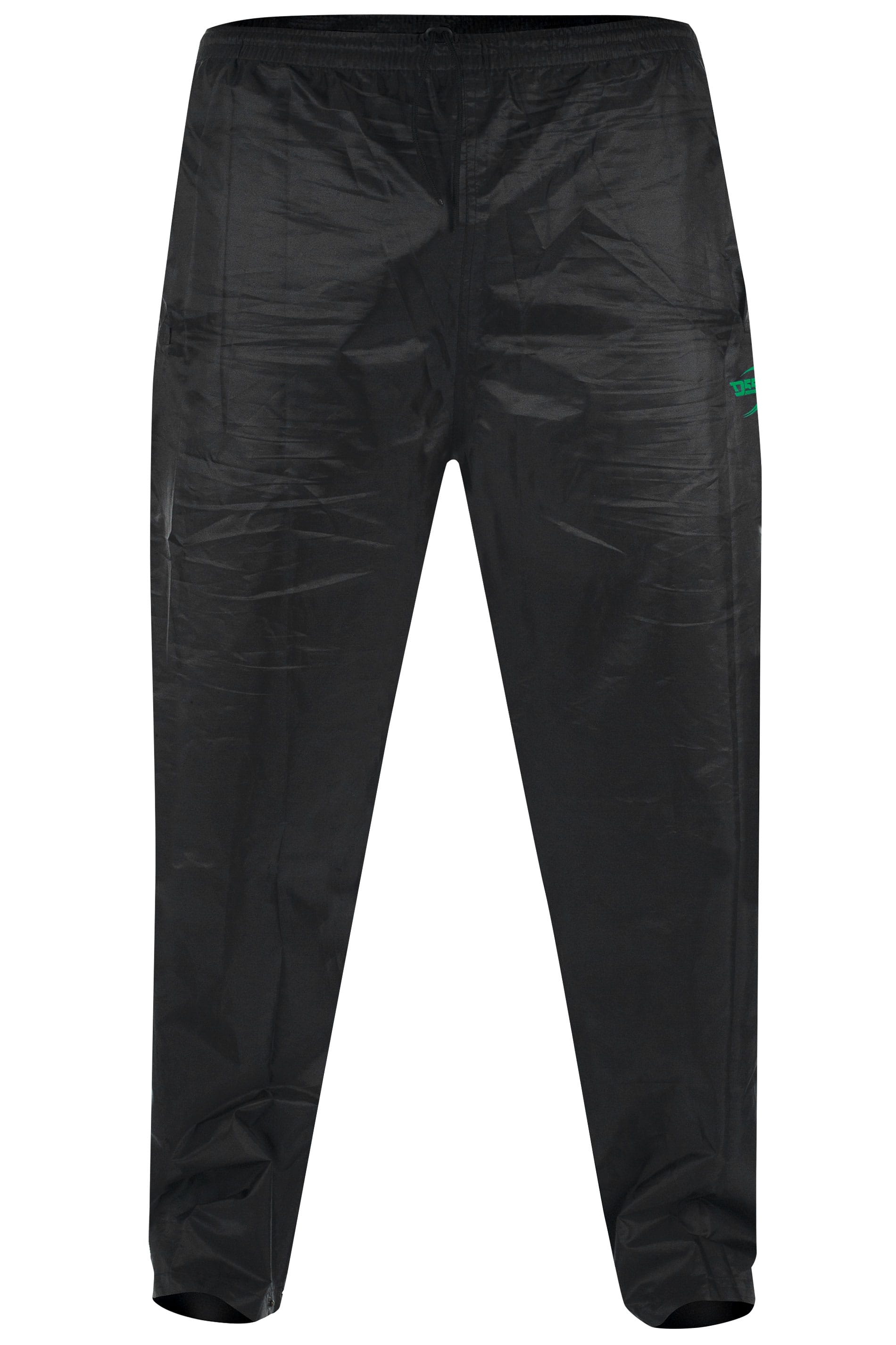 D555 Black Foldaway Waterproof Trousers | BadRhino 2