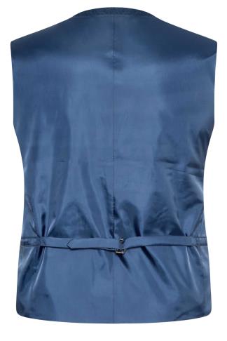 BadRhino Big & Tall Blue Wedding Suit Waistcoat | BadRhino