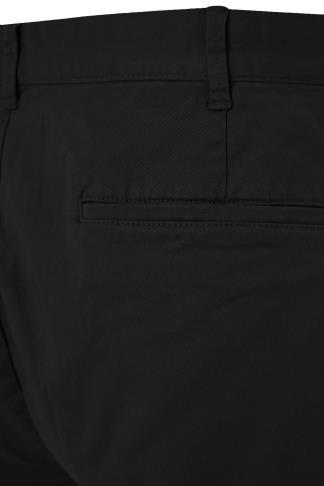 BadRhino Black Stretch Chino Shorts | BadRhino