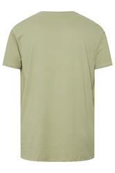 FIRETRAP Big & Tall Green Logo Print T-Shirt | BadRhino 2