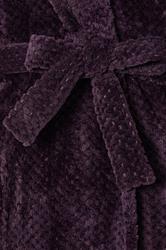 BadRhino Big & Tall Purple Textured Dressing Gown | BadRhino 3