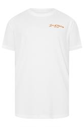 BadRhino Big & Tall White Tiger Graphic T-Shirt