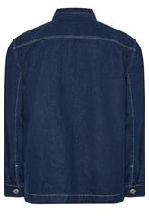 BadRhino Big & Tall Blue Chore Denim Shacket | BadRhino 8