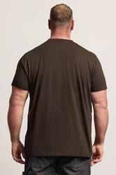 BadRhino Big & Tall Brown 'Vintage Parts' Graphic T-Shirt | BadRhino 2