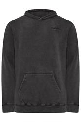 BadRhino Big & Tall Black Sun Bleached Hoodie