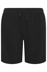 BadRhino Big & Tall Black Jersey Shorts