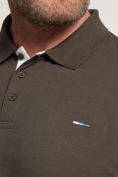BadRhino Big & Tall Brown Short Sleeve Polo Shirt | BadRhino 4
