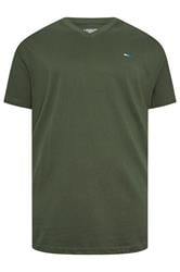 BadRhino Big & Tall Black/Red/Green/Blue/Navy Blue 5 Pack V-Neck T-Shirts | BadRhino 5