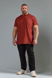 BadRhino Big & Tall Brown/Blue/Red/Green/Purple 5 Pack Core T-Shirts | BadRhino 16